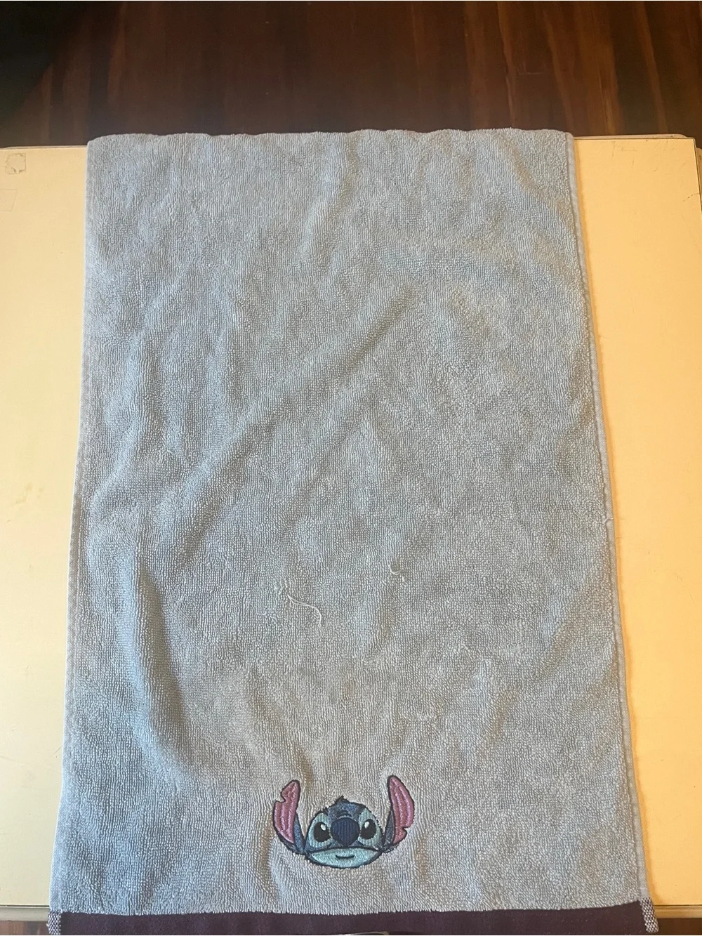 Disney Stitch Embroidered Towels from Boxlunch - Blue & White